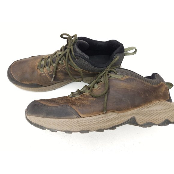 MERRELL Forestbound Low Waterproof Hiking Shoes Brown Men's US Size 13 J99641 - Picture 5 of 13